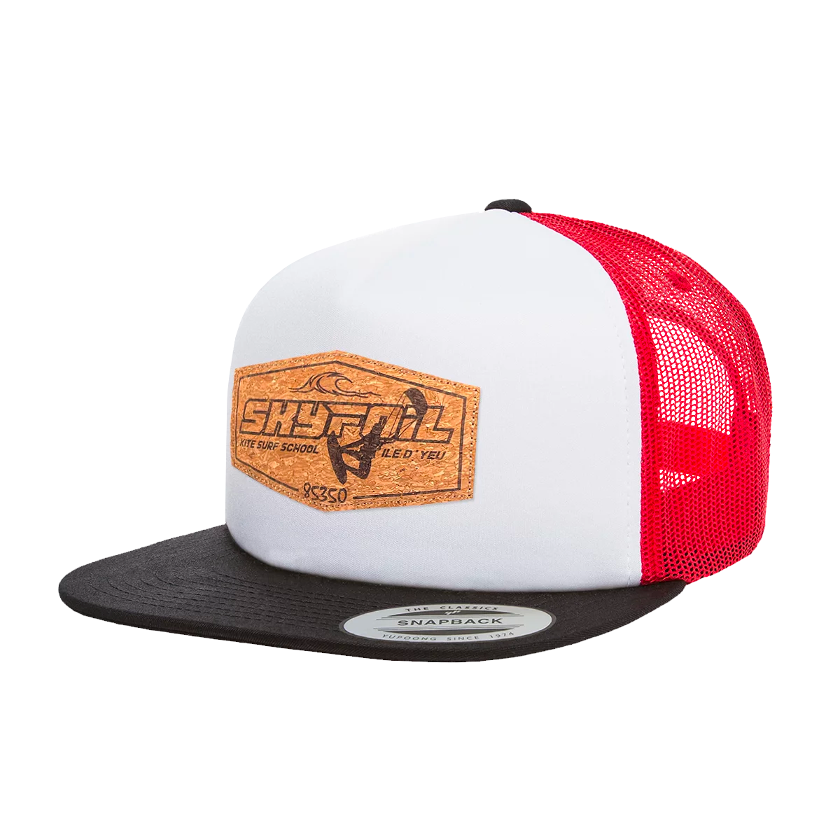Casquette Yupoong personnalisable avec votre logo. Personnalisation en IMPRESSION et ÉCUSSON. Casquette personnalisée livrée en 5 à 15 jours.Atelier français