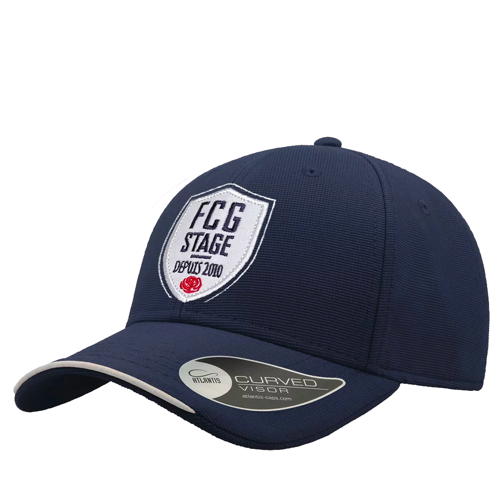 Casquette baseball sport personnalisable avec votre logo en ✓BRODERIE ✓ÉCUSSON ✓PATCH. Votre casquette personnalisée livrée en 5 à 15 jours. Atelier France