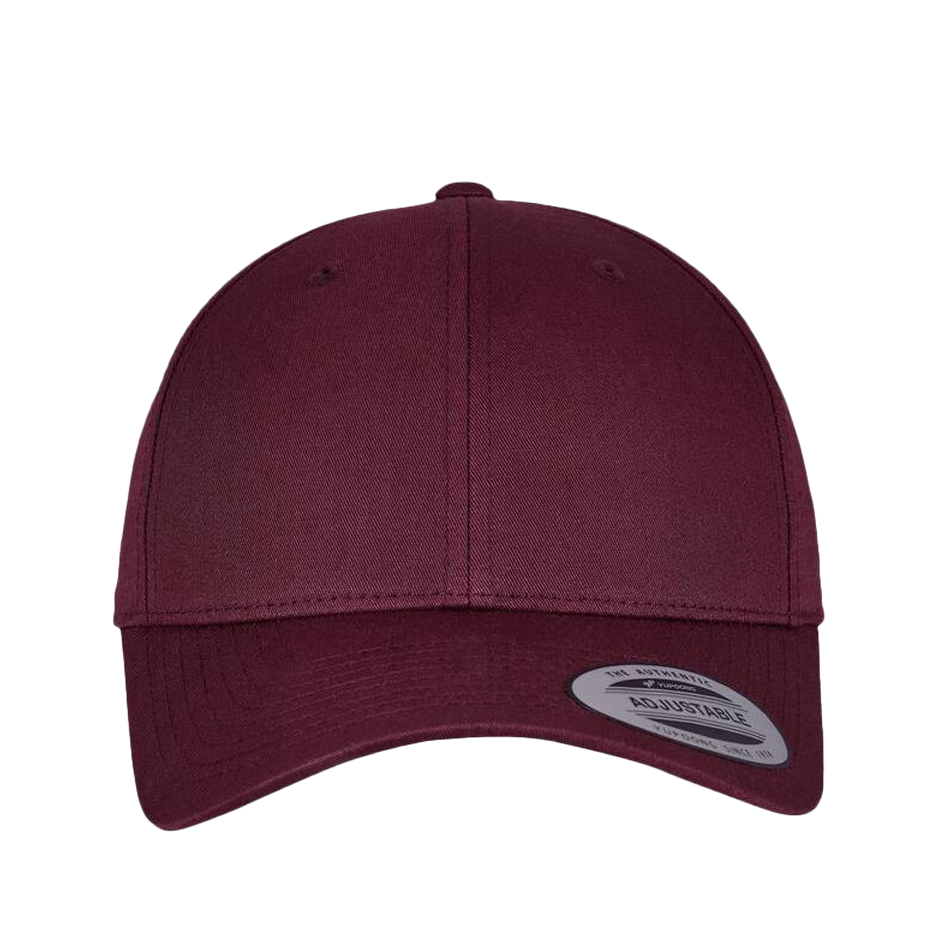CASQUETTE BASEBALL Yupoong personnalisée maroon