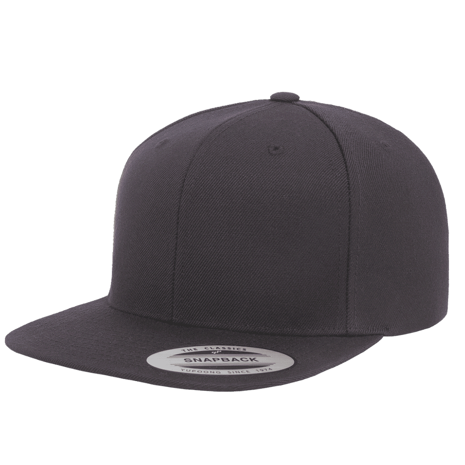 CASQUETTE SNAPBACK Yupoong Classique personnalisée dark-grey