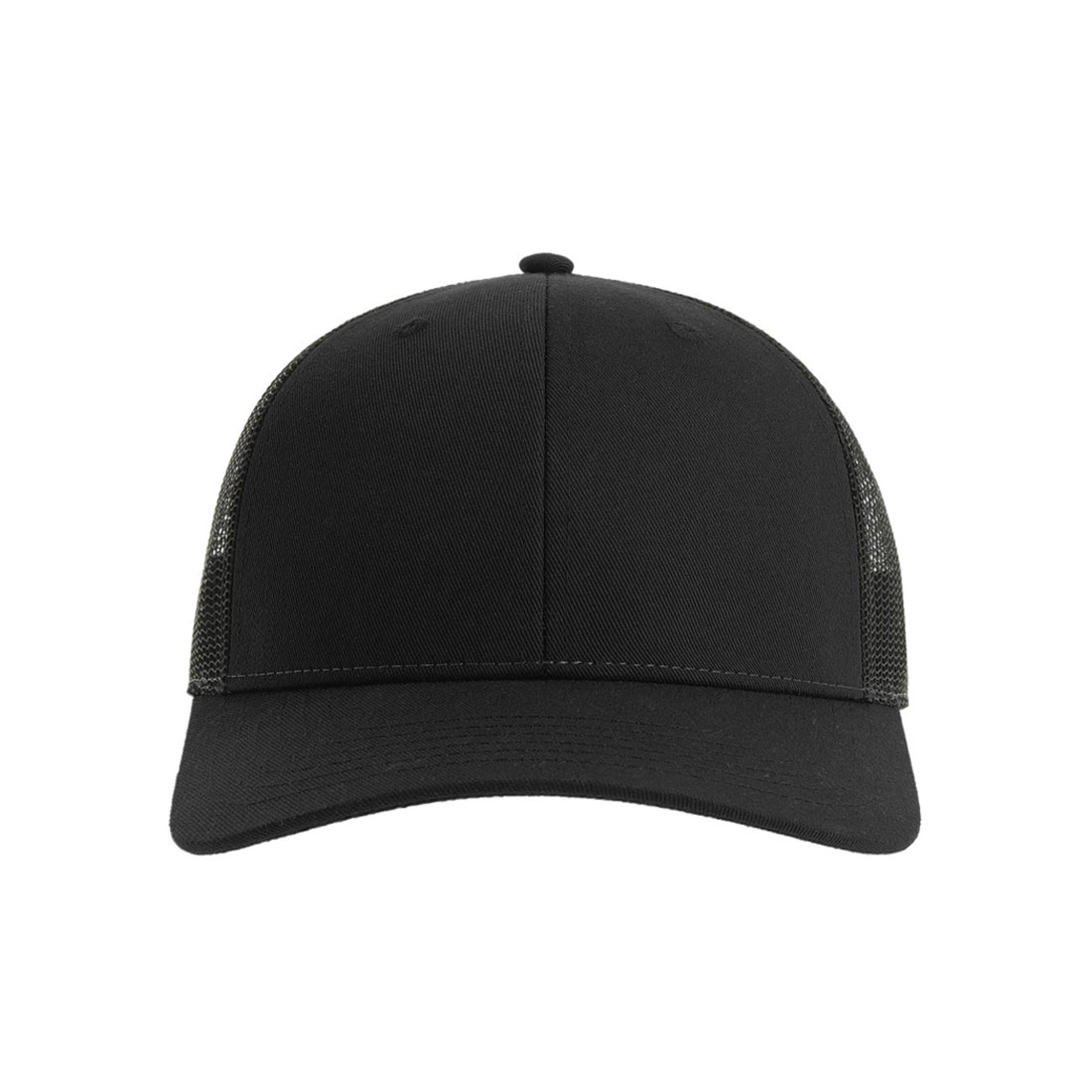 CASQUETTE trucker recyclée à personnaliser black-black