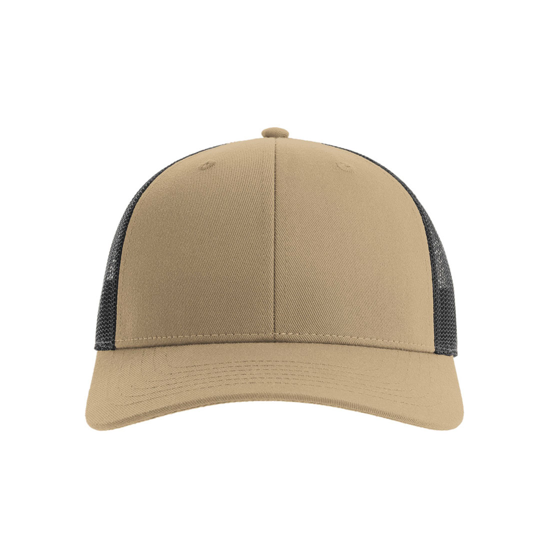 CASQUETTE trucker recyclée à personnaliser khaki-black