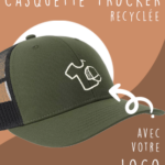 CASQUETTE trucker recyclée à personnaliser