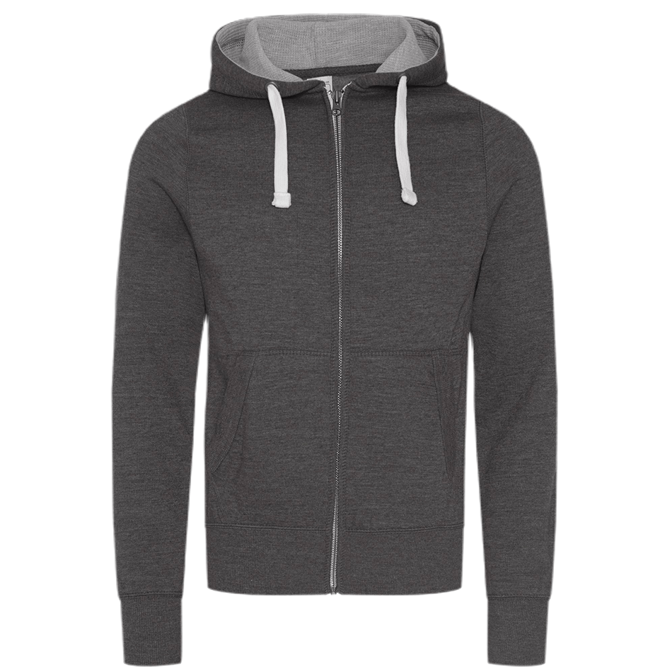 Veste à capuche épaisse personnalisable charcoal