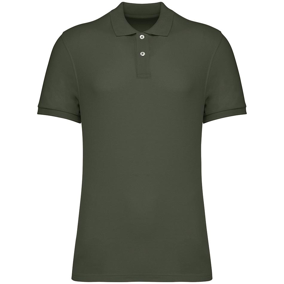 Polo personnalisé coton bio organic-khaki