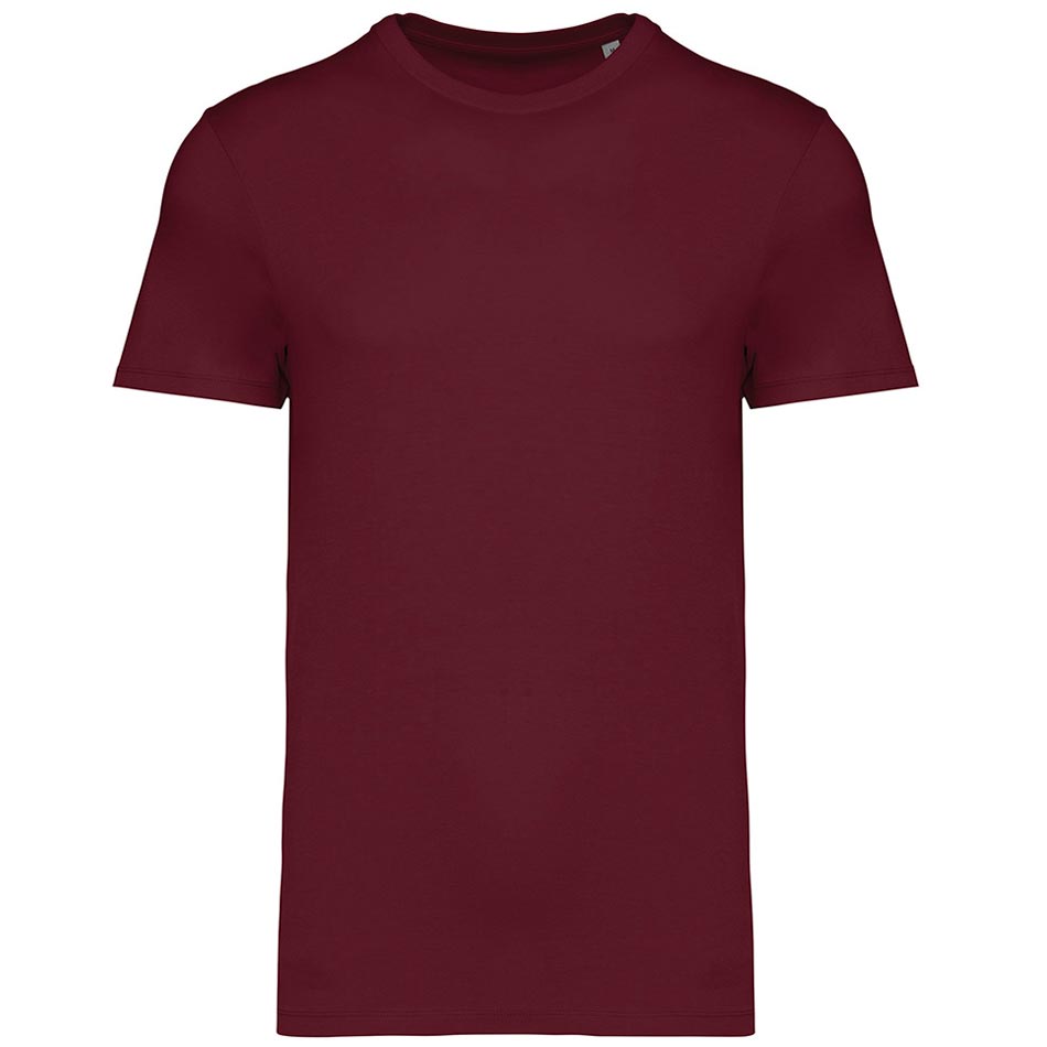 Tee-shirt coton bio personnalisé dark-cherry