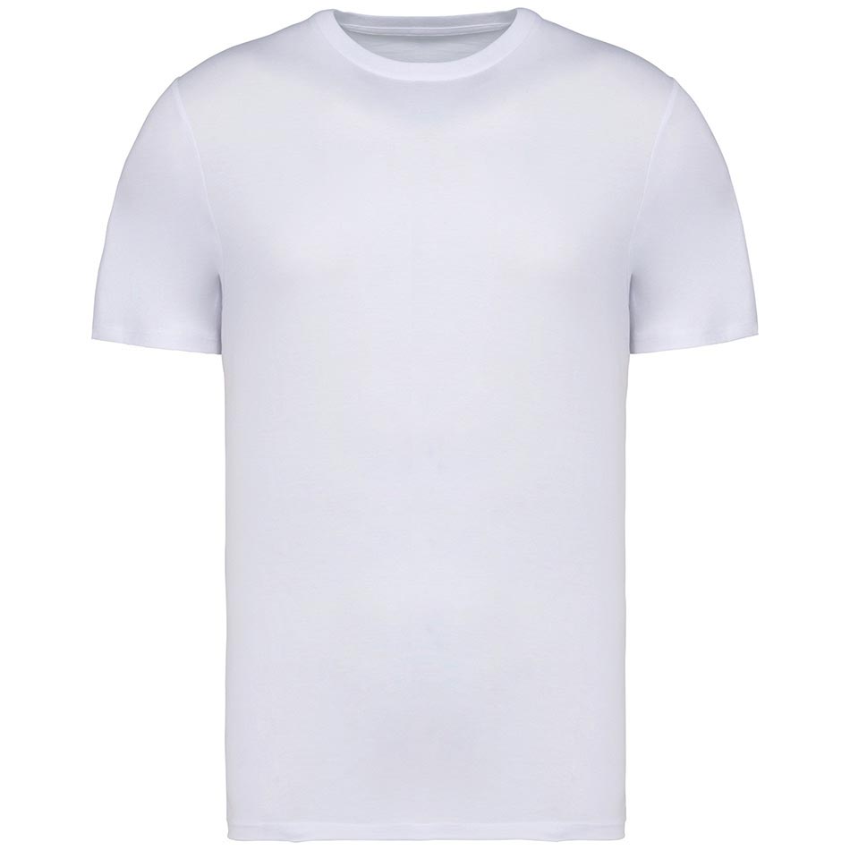 Tee-shirt coton bio personnalisé white-white