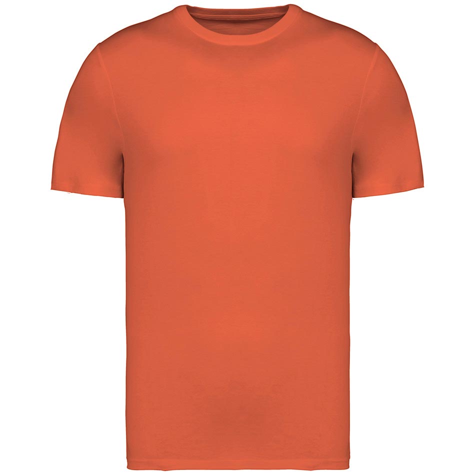 Tee-shirt coton bio personnalisé burnt-brick