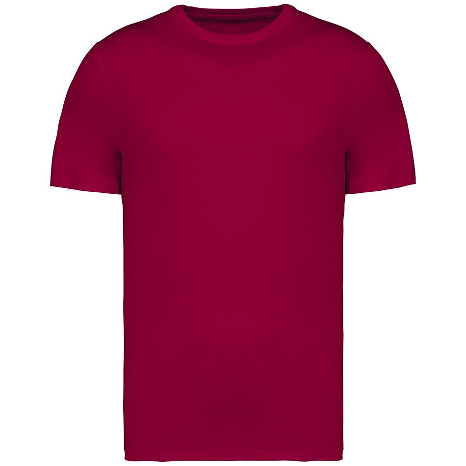 Tee-shirt coton bio personnalisé hibiscus-red