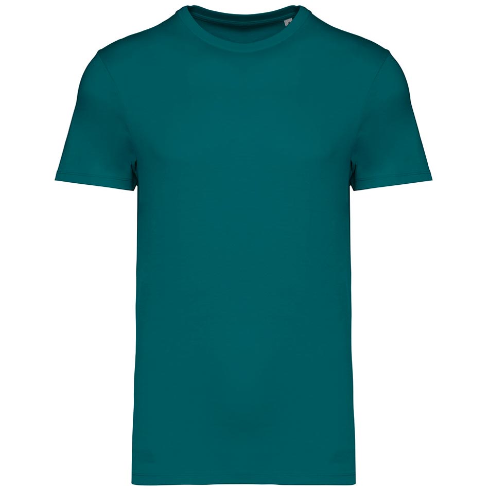 Tee-shirt coton bio personnalisé peacock-green