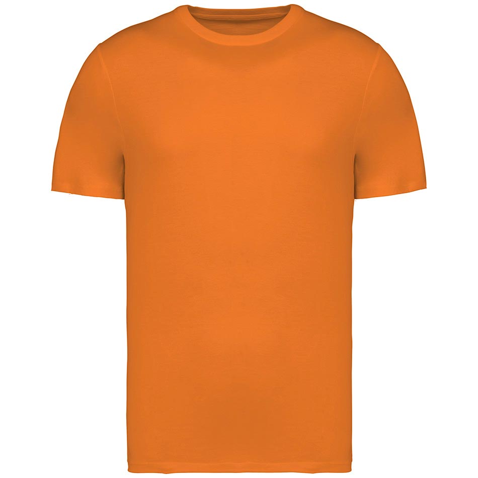 Tee-shirt coton bio personnalisé tangerine