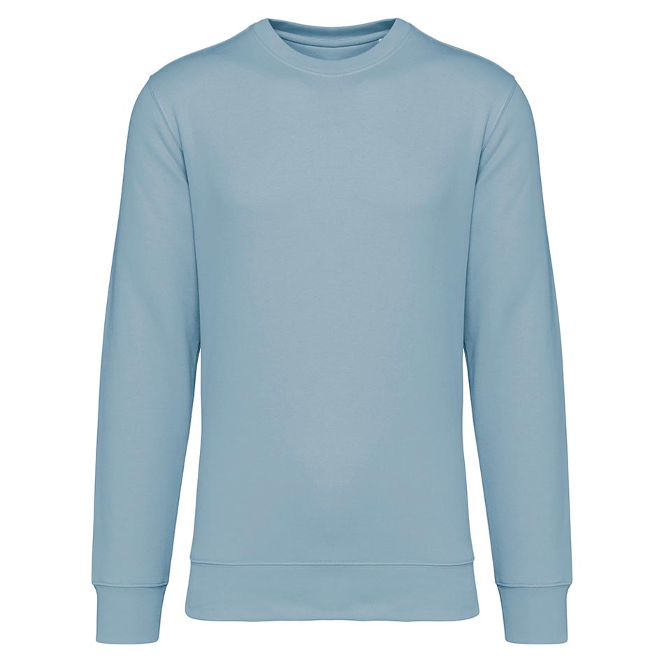 Pull personnalisé coton bio aquamarine