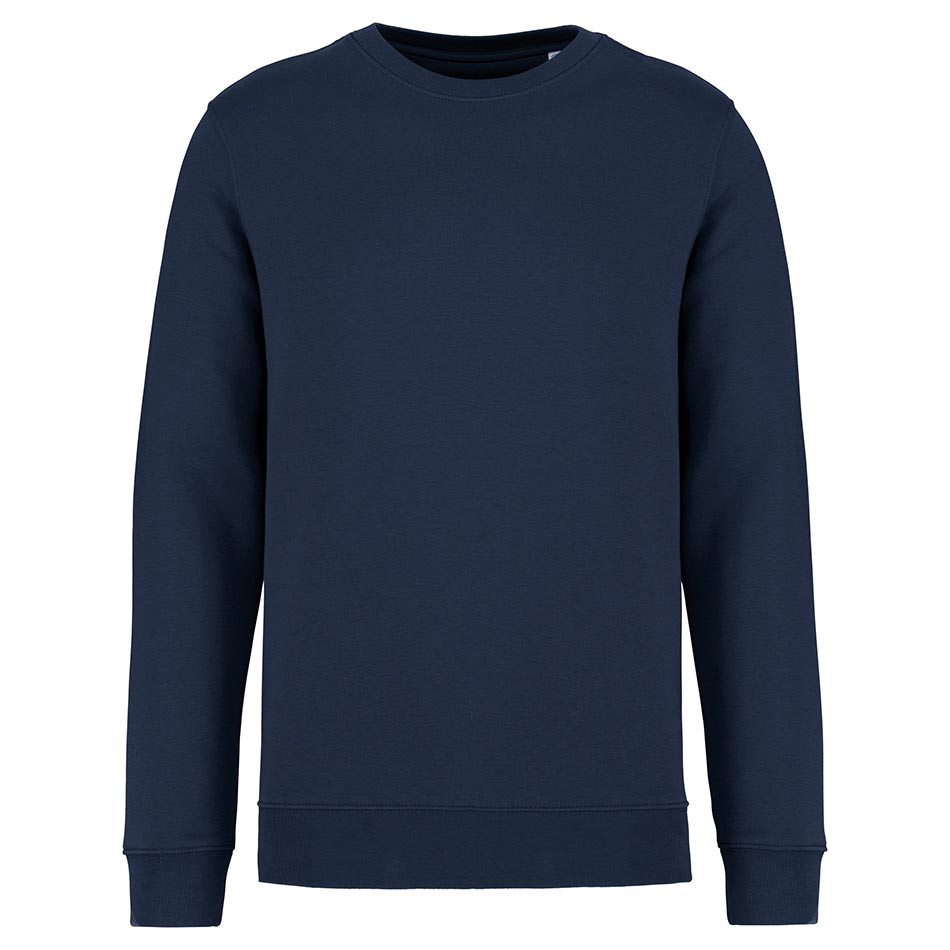 Pull personnalisé coton bio navy-blue