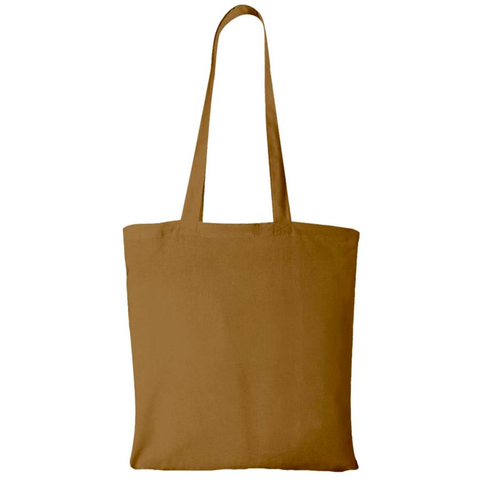 Tote bag personnalisé caramel