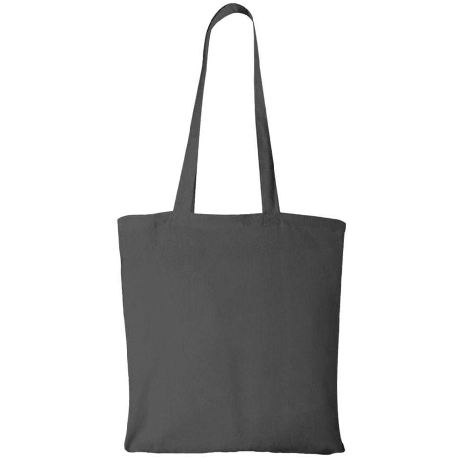 Tote bag personnalisé graphite-grey