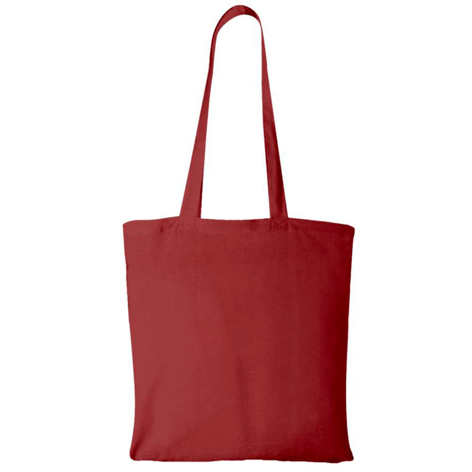 Tote bag personnalisé orange-rust