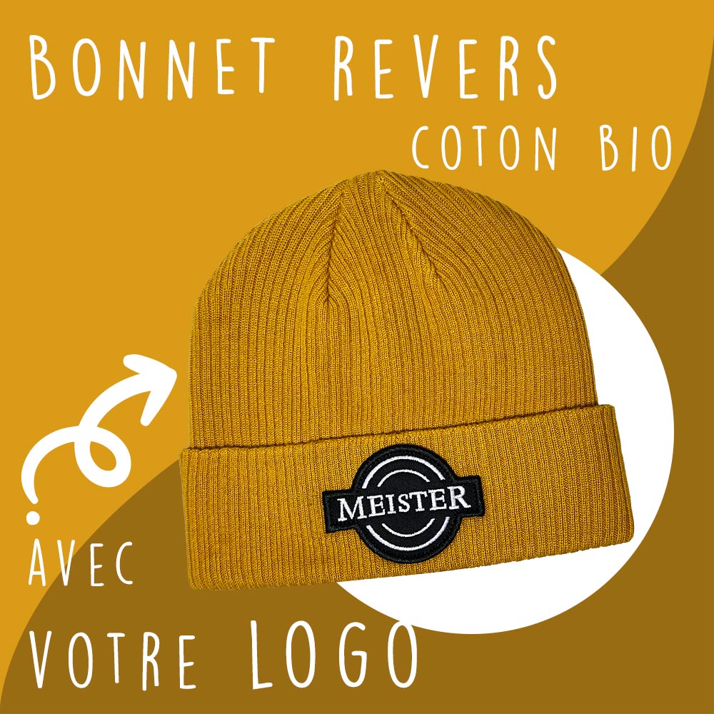 Bonnet à logo en relief main image 1