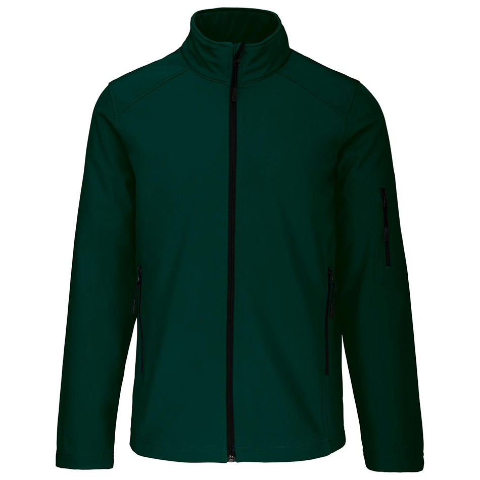 Veste softshell à personnaliser bottle-green