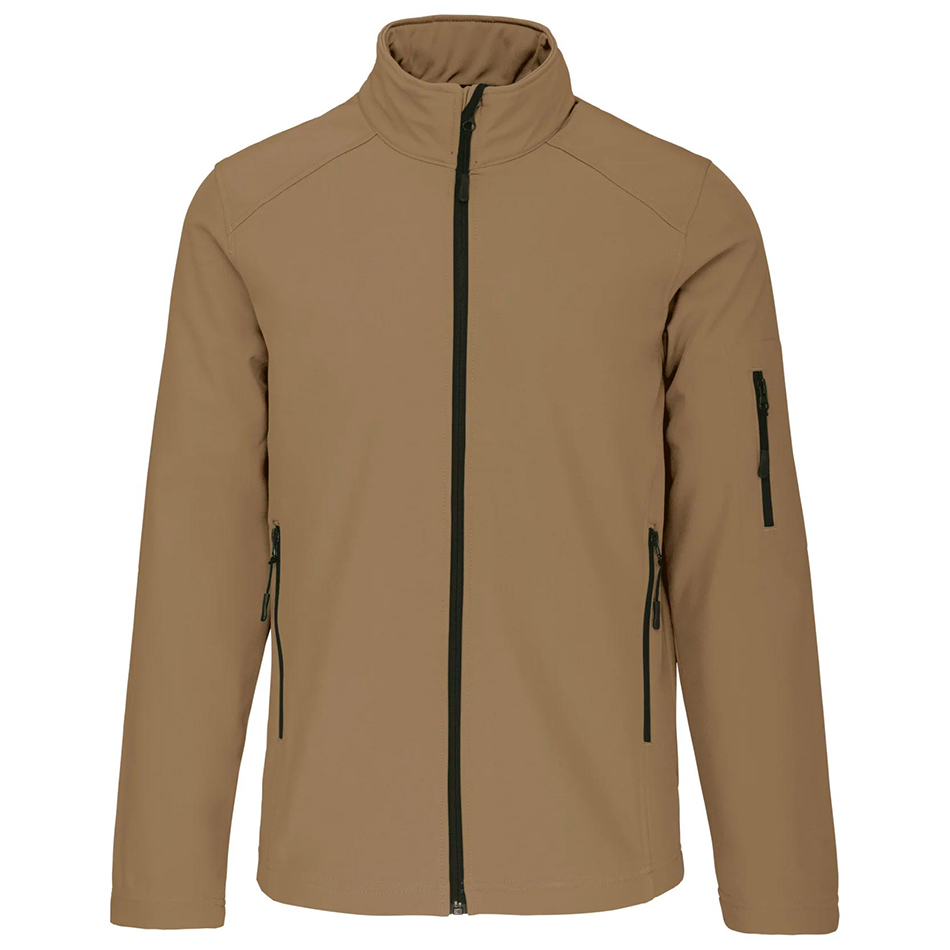 Veste softshell à personnaliser camel