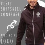 Softshell contrast personnalisé