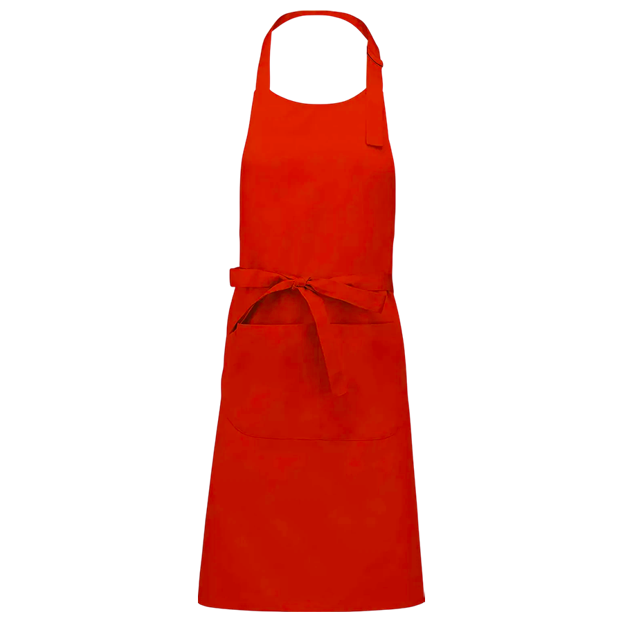 Tablier personnalisé burnt-orange