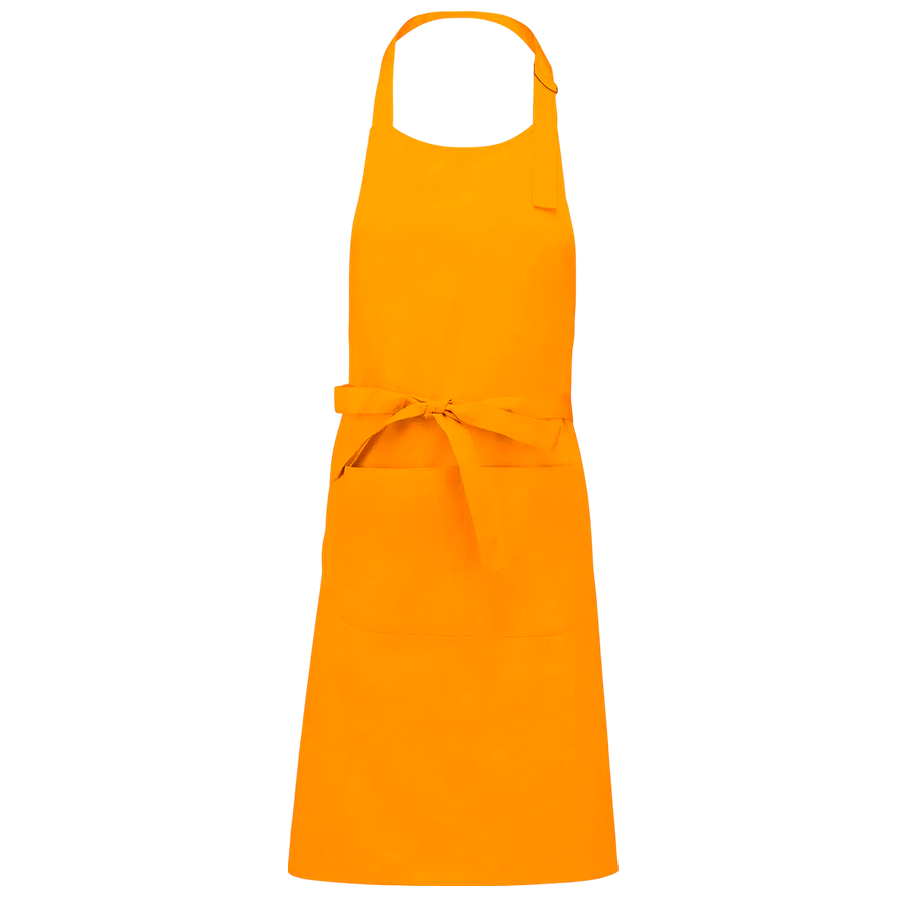 Tablier personnalisé mustard