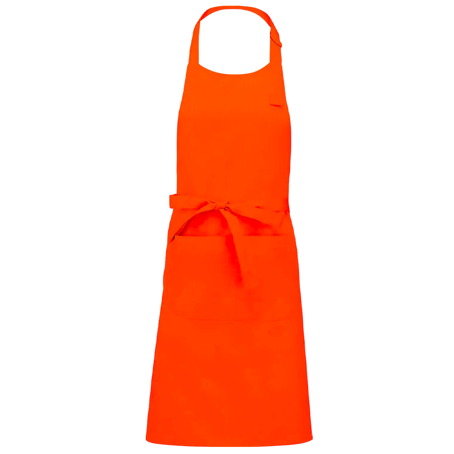 Tablier personnalisé orange