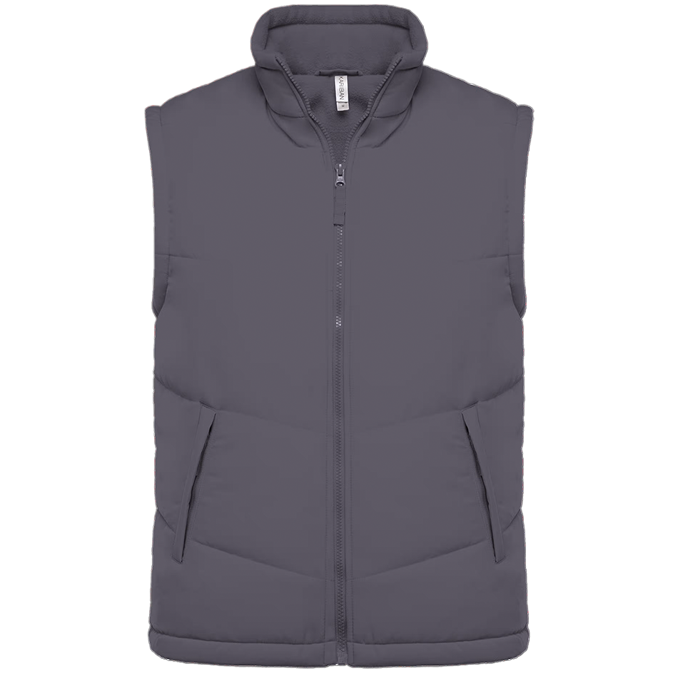 Bodywarmer doublé polaire à personnaliser convoy-grey