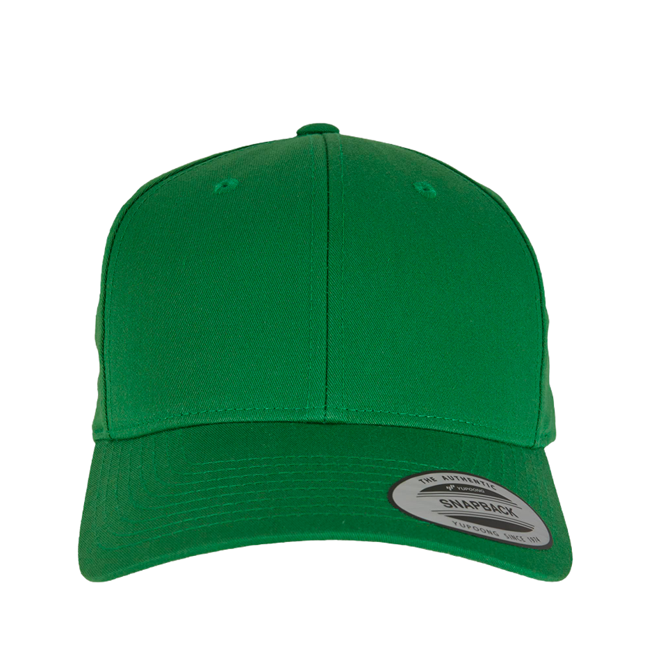 CASQUETTE BASEBALL Yupoong personnalisée classic-green