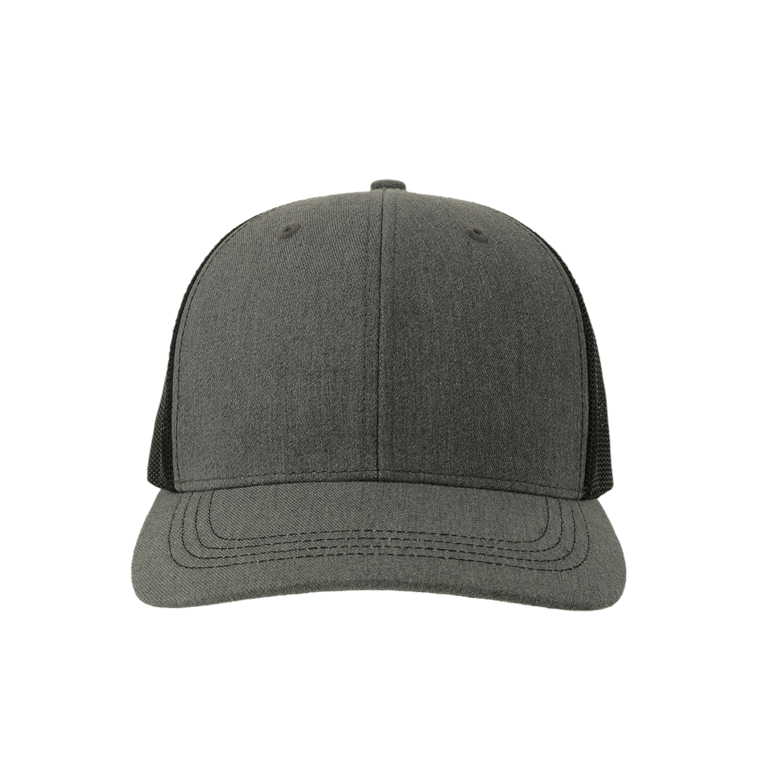 CASQUETTE trucker recyclée à personnaliser grey-mel-black