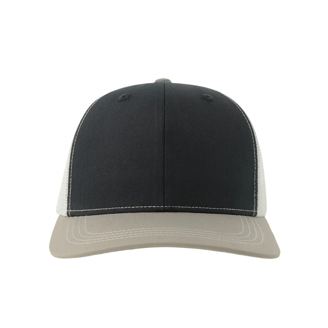 CASQUETTE trucker recyclée à personnaliser navy-grey-white