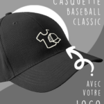 CASQUETTE BASEBALL classic personnalisée
