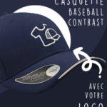 CASQUETTE BASEBALL Contrast sport à personnaliser