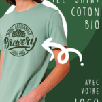 Tee-shirt coton bio personnalisé
