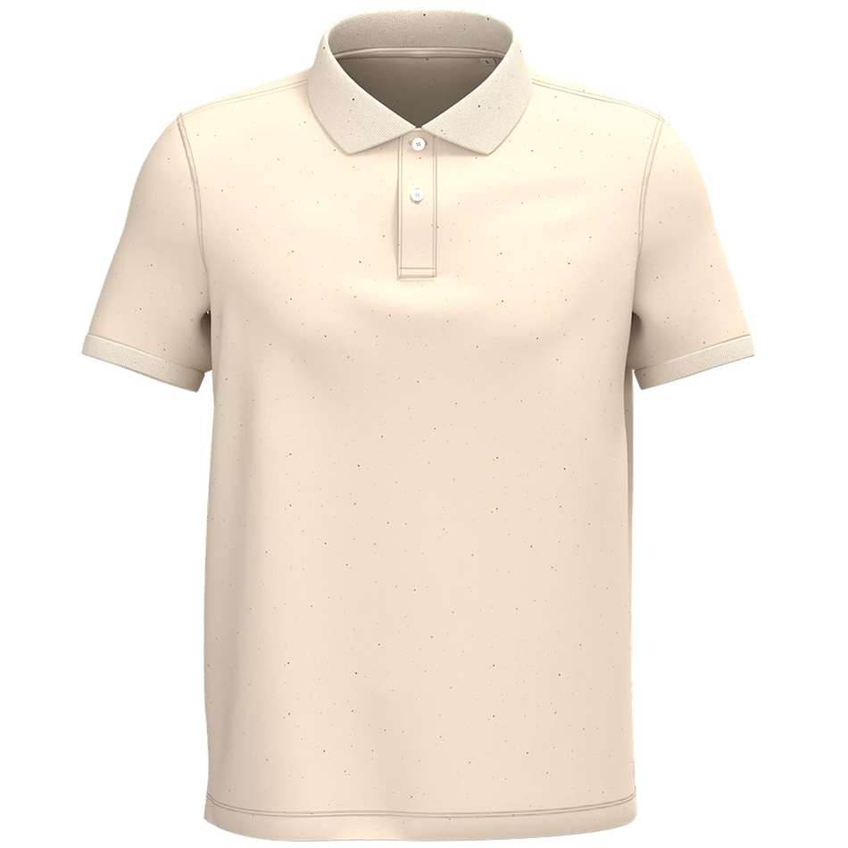 Polo personnalisé coton bio raw-natural