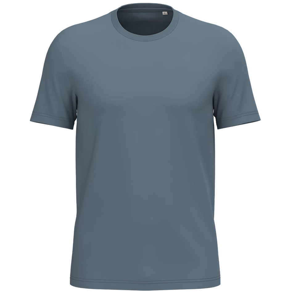 Tee-shirt coton bio personnalisé mineral-grey
