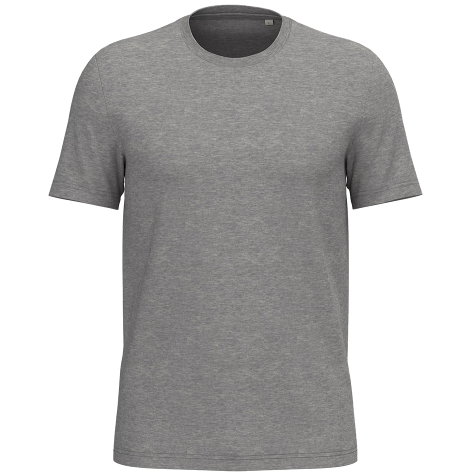 Tee-shirt coton bio personnalisé moon-grey-heather