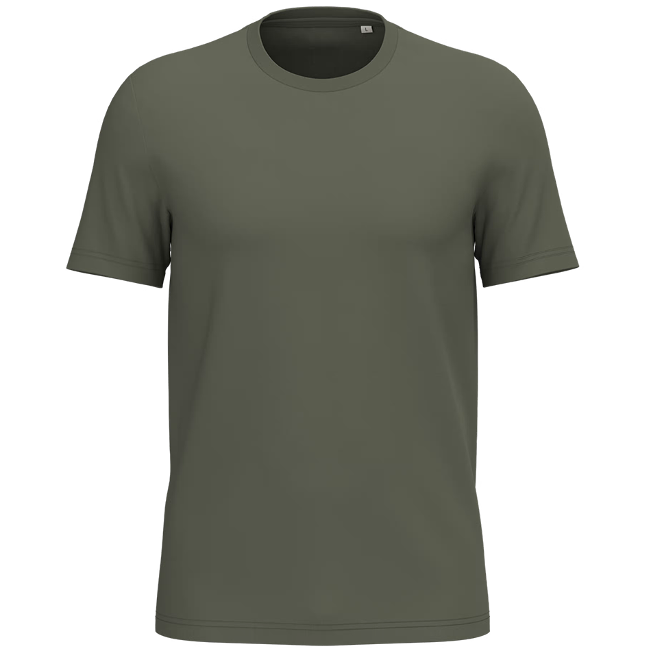 Tee-shirt coton bio personnalisé organic-khaki
