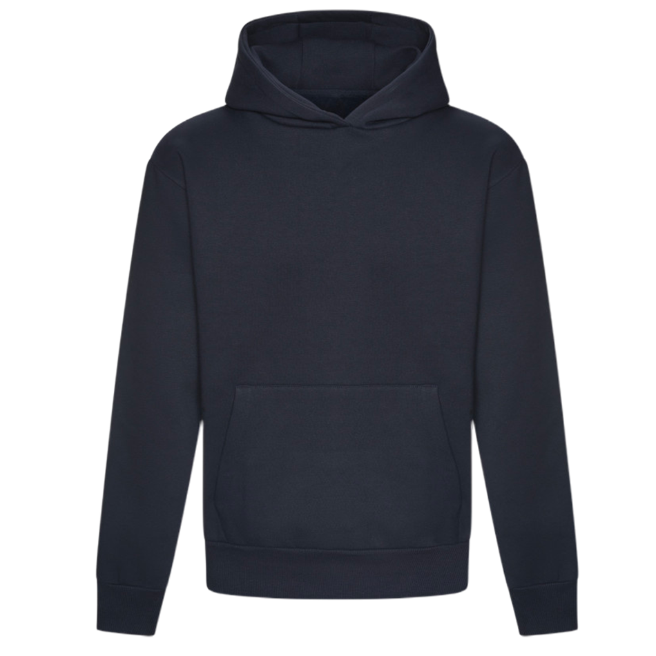 Sweat capuche lourd personnalisé new-french-navy