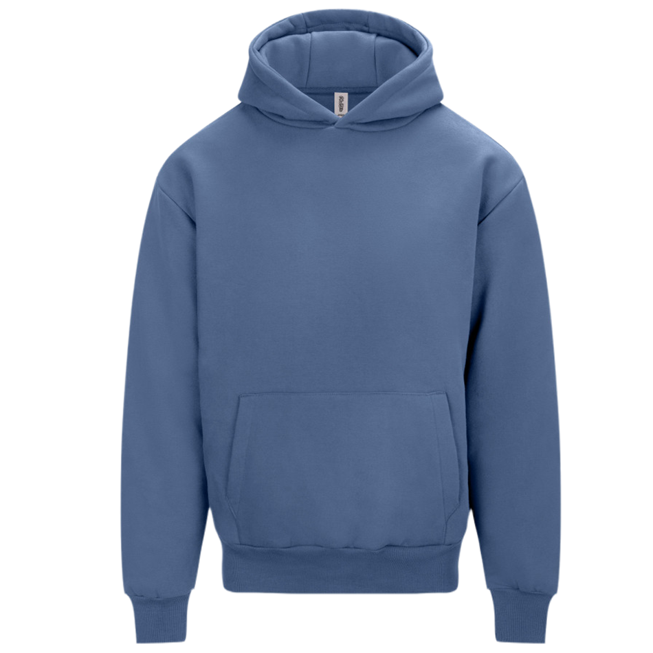 Sweat capuche lourd personnalisé atlantic-blue