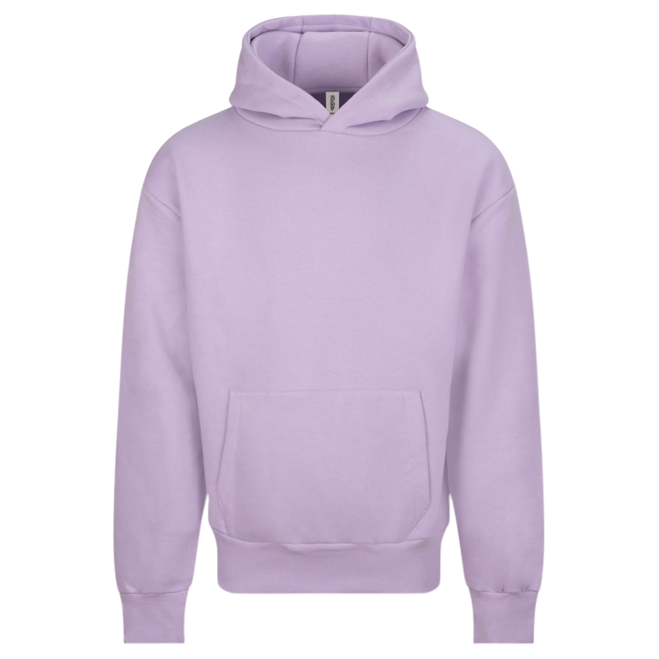 Sweat capuche lourd personnalisé lilac