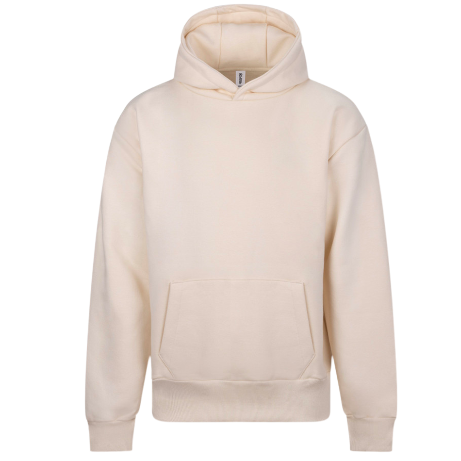 Sweat capuche lourd personnalisé vanilla-milkshake