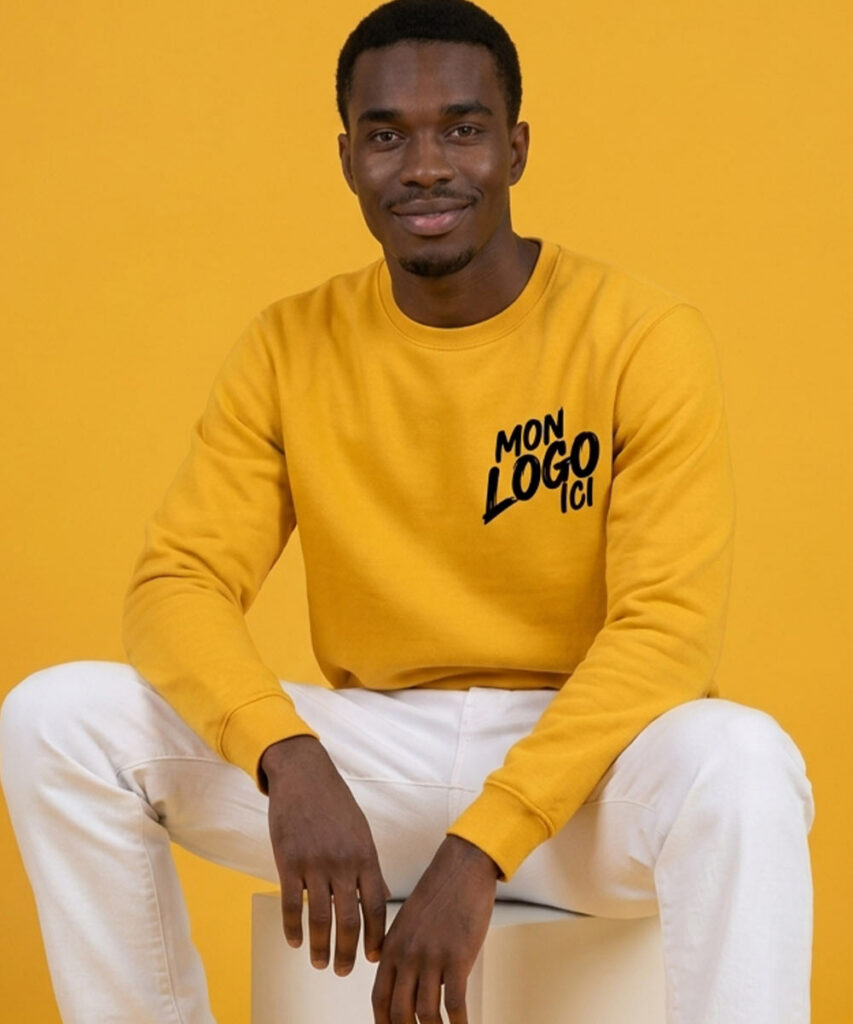 Pull personnalisé avec logo brodé ou imprimé